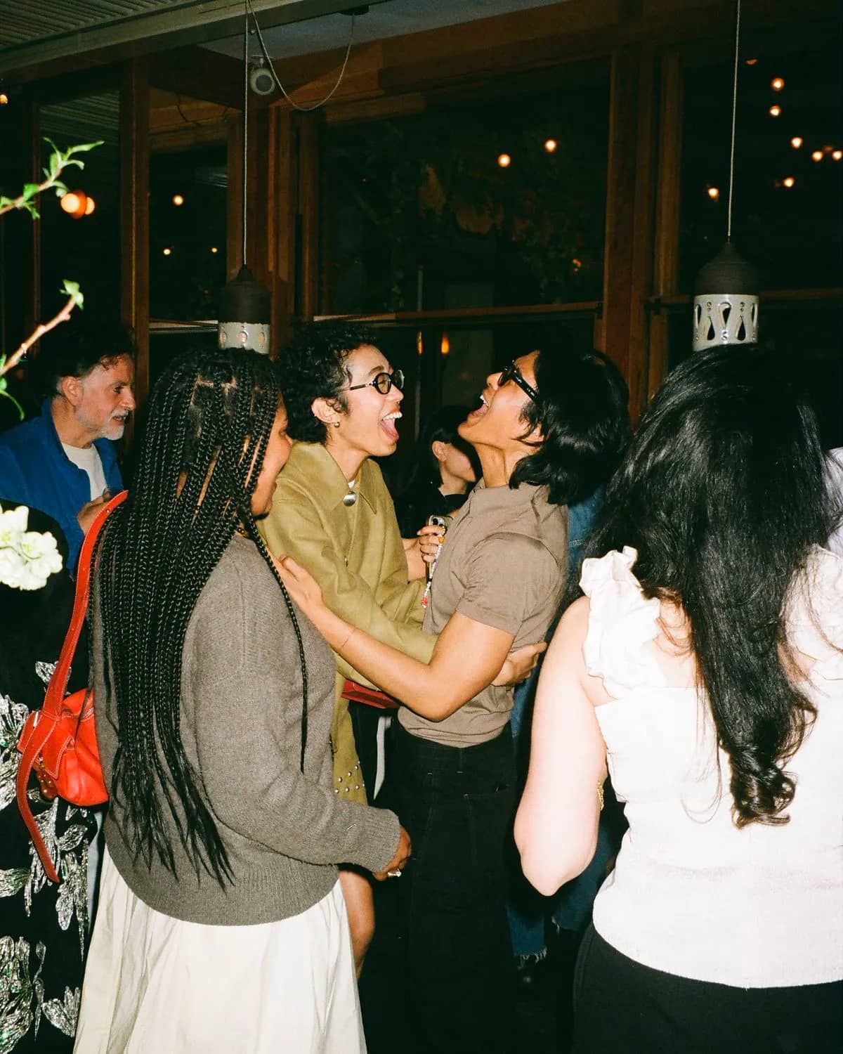 Friends on a night out